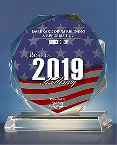 Best of McHenry 2019 award for Brake Shop